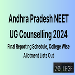 Andhra Pradesh NEET UG Counselling Released Final Reporting Schedule And College Wise Allotment Lists